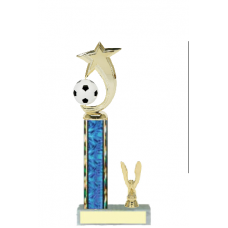 Trophies - #Soccer Shooting Star Spinner C Style Trophy